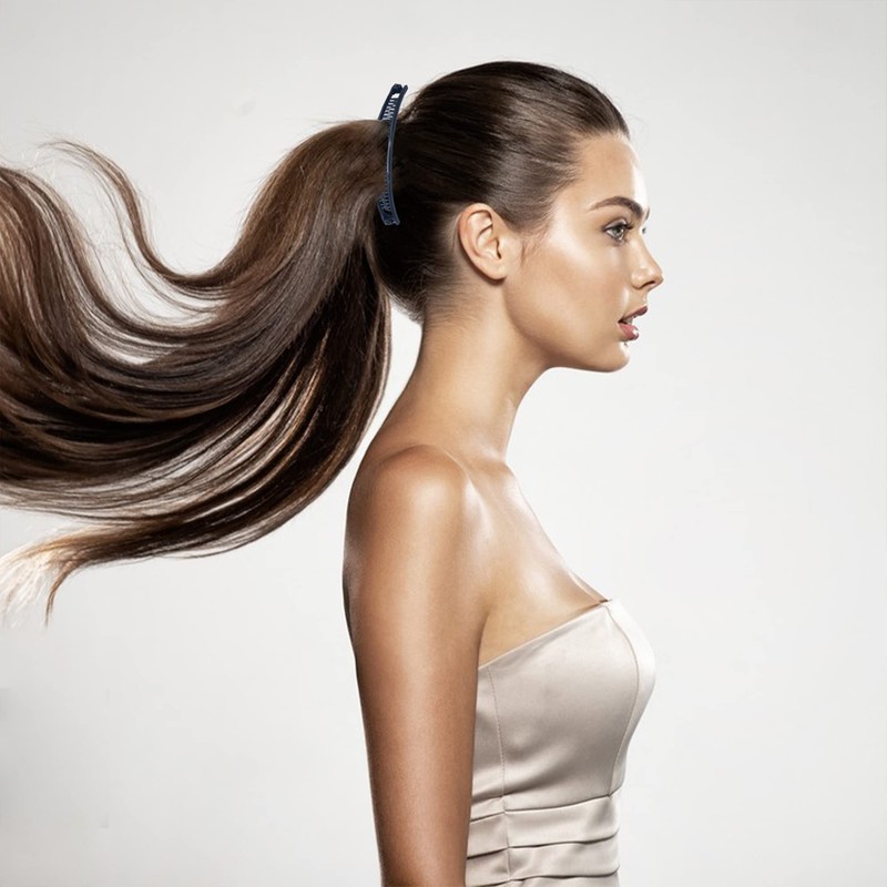 1st Choice 3 Pieces Clincher Combs Fishtail Grip Comb Ponytail