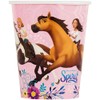 Unique Disposable Paper Cups - 9 Oz, Spirit Riding Free,