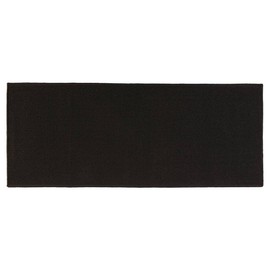 104382 Non-Slip Door Mat, 120 x 50 cm Black