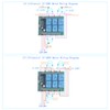 433mhz 12V 24V DC 6 Channel Wireless Remote Control Relay
