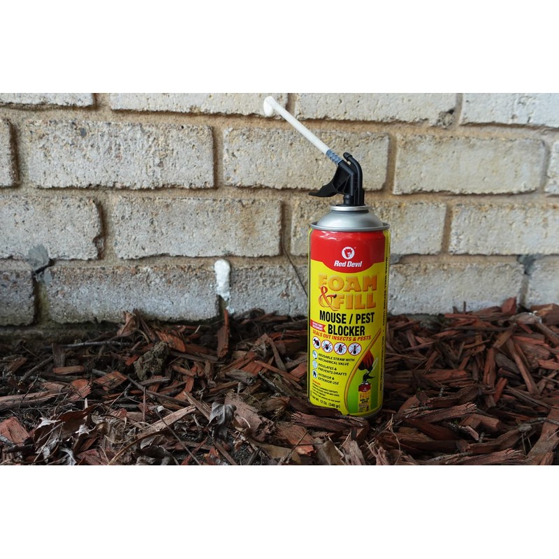 Red Devil 0918 Spray Foam & Filler Foam, 12 oz.,