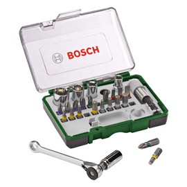 Bosch 2607017160 Screwdriver-/RATCHET Set 27 Pcs