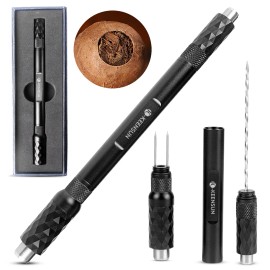 KEENSUN 2-in-1 Cigar Draw Enhancer & Poker Tool Portable Twin Needles Cigar Draw Accessory, Fast 2-5 Days Shippingcolor: Black