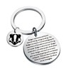 FAADBUK Badger Gift Inspirational Gift for Badger Lover Badger Keychain