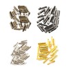 Samcos Shoe Laces, Tips, Metal Fittings, Set of 80, Shoe