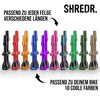 Shredr. Tubeless Valve Set, Complete Set Including Valve Tool and