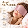 Mulberry Silk Sleep Mask for Comfortable Rest – Soft Light-Blocking