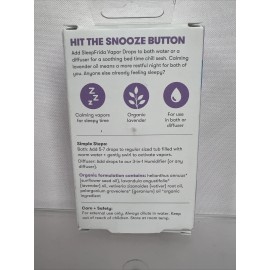 Frida Baby Vapor Drops Bath -Diffuser Organic Essential Oil Lavender COMBINESHIP