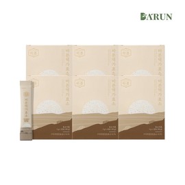 Healthy Promise Barun Barun Low-Molecular-Slow-Speed ​​Daily Mix 39 Grain Fermented Enzymes 30 Packets x 6 Boxes (Total) / 건강한약속바른 바른 저분자 저속 하루 혼합 39곡 곡물 발효 효소 30포x6박스(총