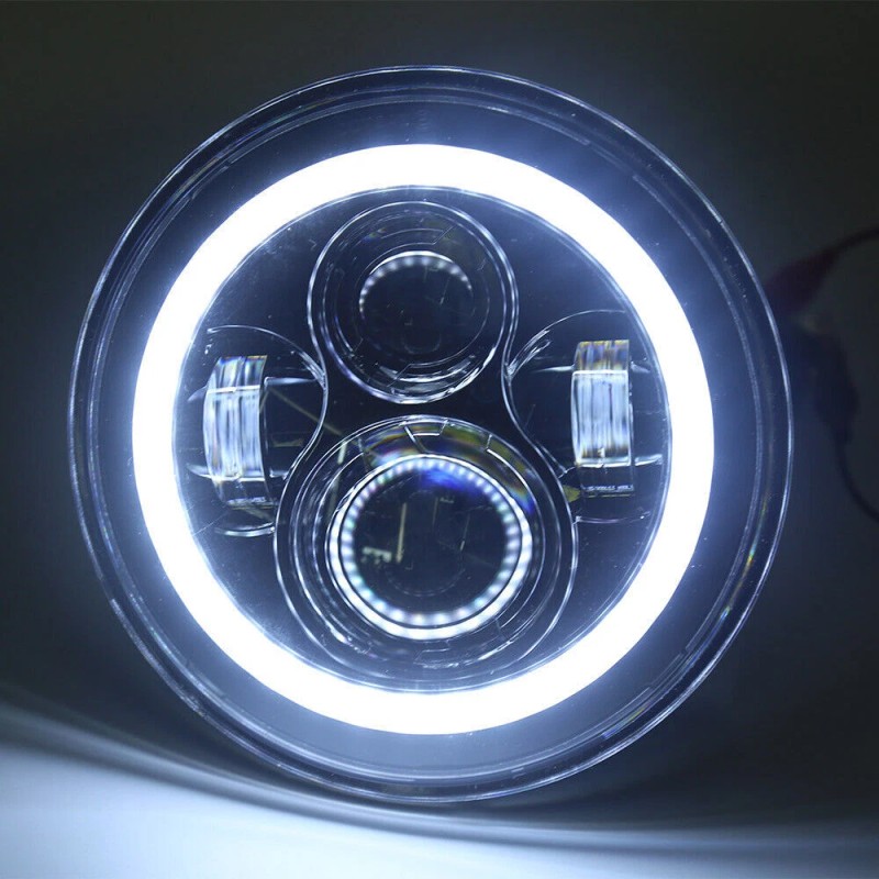 Bricologht 7" LED Headlight &Passing Lights For Harley-Davidson Electra Glide