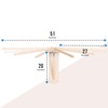 Pennsylvania Woodworks Wall Mounted Clothes Drying Rack - Heavy Duty,