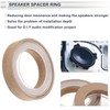 RATCHROLL 2 Set Universal Speaker Spacer Ring Tweeter Speaker Spacer