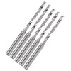 Hapivida Pack of 5 End Mills CNC Spiral Milling Cutter