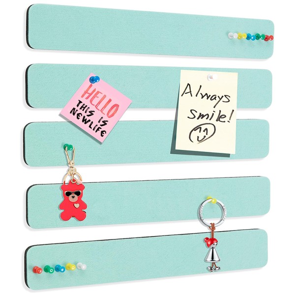 Felt Pin Board Bar Strips Bulletin Board for Bedrooms Offices