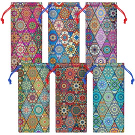 Shinylin 24 Pcs Sunglass Pouch Drawstring Microfiber Pouch Multicolor Soft Sunglasses Case Sunglasses Bag Eyeglass Pouch (Vibrant Colors,Charming)