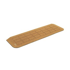 Prairie View Industries BHR1110BRIBURG 12 in. x 42.75 in. Bighorn Plastic Threshold Ramp - Brick Burgundy