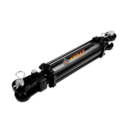 2.5x8 Hydraulic Cylinder - 2.5 Bore 8 Stroke Double Acting Tie Rod Hydraulic Cylinder 3000 PSI