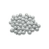 40ct Shiny Silver Glass Ball Christmas Ornaments 1