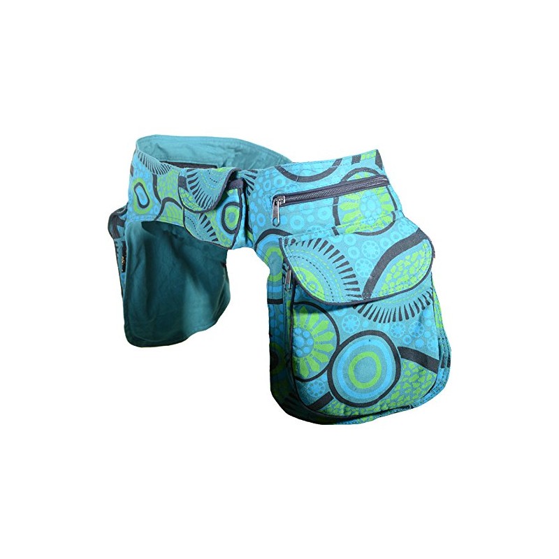 Kunst und Magie Double Bum Bag Side Bag Belt Bag