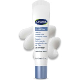 Cetaphil Optimal Hydration Sérum Contorno de Ojos, Hidratación con Ácido Hialurónico y HydroSensitiv Complex, para Piel Sensible y Seca, 15 ml