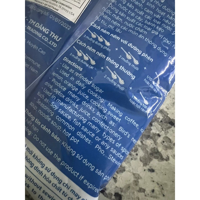 Dang Thu Rock Sugar Candy SMALL LUMP CANDY 17.6oz/ Pack