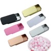 Vctitil Mini Rectangular Storage Box,Slide Top Tin Containers,Small Metal Containers,Pill