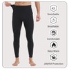 Lemorecn Wetsuit Pants Men 2mm Neoprene Swim Pants for Swimming