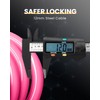 Everyfun Bike Lock Cable with Combination,High Security 5-Digit Resettable Combination