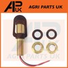 Rotating Flashing Amber Beacon Mount Flexible DIN Pole Tractor Mounting