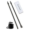 Air Hammer Bits 18''(450mm) Long 2-Piece Set, 3/4'' Air Chisel,