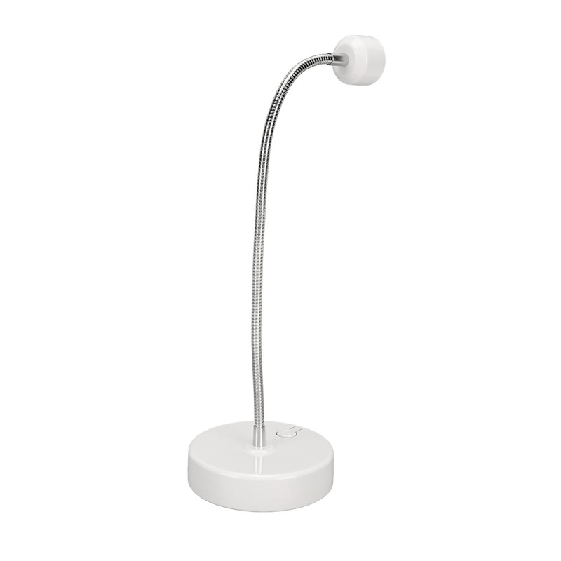 Gooseneck LED Nail Lamp UV 3 Light Chips Rechargeable Nail