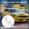 INFINAUTO Turbo Sound Muffler Pipe Whistle, Rear Tailpipe S Car