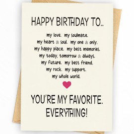 SurTikCard Funny Birthday Cards for Men, Birthday Gifts for Men, Husband Birthday Card, Birthday Card for Men, Boyfriend, Brother, Grandpa, Dad, Boss, Friend, Happy Birthday Card for Husband, J Style