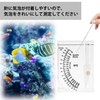 PAVIKE Aquarium Hydrometer, Square, Saltwater Hydrometer, Acrylic Material, Durable, Simple,