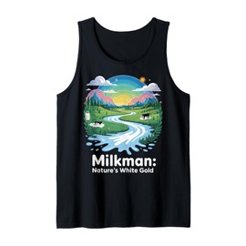 Milkman Nature's White Gold Design Tank Top