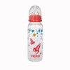 Nuby Printed Non-Drip Bottle, 8 Ounce, Colors May Vary