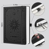 EMSHOI Notebook A5 Lined, Thick Notepad, 320 Numbered Pages, Hardcover