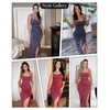 Popilush Shapewear Dress Sparkly Cocktail Dresses for Women Tummy Control