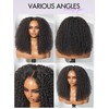 LUVME HAIR 5X5 Kinky Curly 200% Human Hair Wigs Glueless