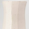 Marui Ceramic Shigaraki Ware Hechimon Vase Flower Base Large Tall