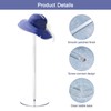 sourcing map Acrylic Hat Display Stand 4 Pack 13.8 Inch