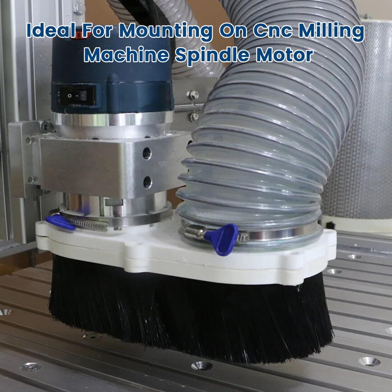 SATUY CNC Vacuum Brush, 1m x 70mm Nylon Dust Shoe