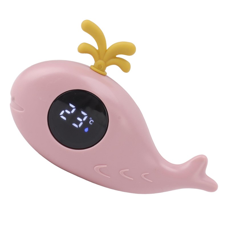 Baby Bath Thermometer Digital Cartoon Cute Whale Thermometer Multi Functional