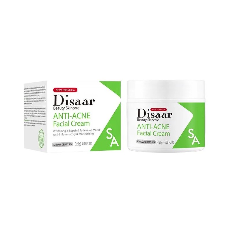 Crema Para Piel Grasa Y Imperfecciones, Antiacné Disaar, 2pz