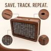 Wooden Savings Challenge Money Box – Reusable Cash Storage Piggy