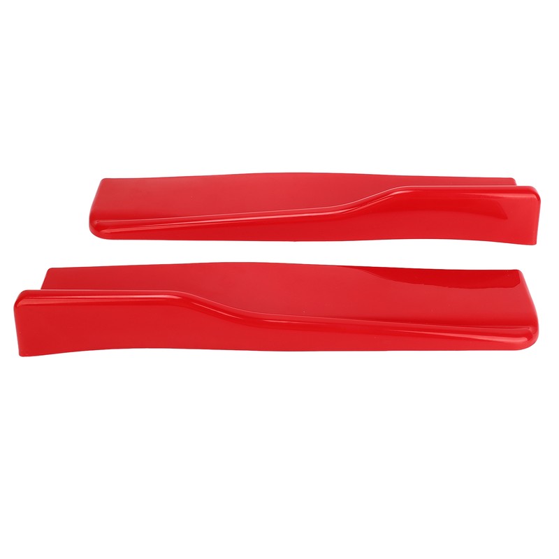 2pcs Car Side Skirt Anti Scratch Universal Winglets Diffuser Splitter