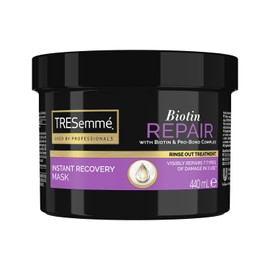 TRESemme Biotin Repair Instant Recovery Hair Mask Rinse-out Hair Treatment with Biotin and Pro-Bond Complex for Visible Repairs of Damaged Hair, 440ml Pack of 2