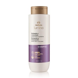 Shampoo Matización y Restauración Cabello Rubio o Canas Lumina Natura