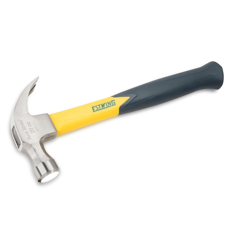 ESTWING Sure Strike Hammer - 20 oz Curved Claw Hammer