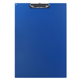 Acocony 11x17 Clipboard Vertical with Ruler Extra Large Clipboard Low Profile Clip 11 x 17 Clipping Board Plastic Blue Pack of 1